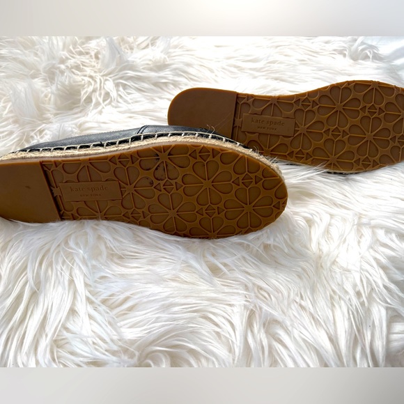 Kate Spade SZ 6 Black Garcia Cut Out Espadrilles! - Picture 3 of 5